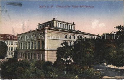 Halle Saale Universitaet Halle Wittenberg