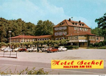 Haltern See Hotel Seehof mit Gaststaette Seeterrassen im Seebad Kleiner Seehof