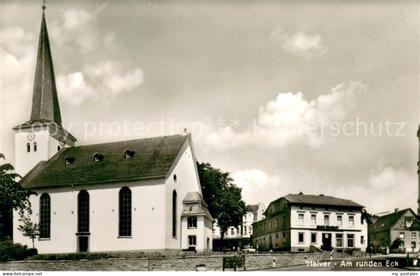 Halver Am runden Eck mit Kirche