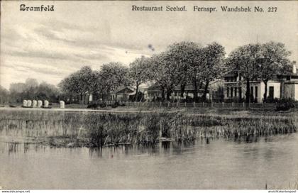 CPA Hamburg Wandsbek Bramfeld, Restaurant Seehof