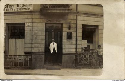 Photo CPA Hamburg Eimsbüttel Eidelstedt, Kieler Straße Ecke Wendrichstraße, Friseur Christian Tewes