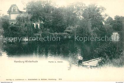 Winterhude Partie am Kanal