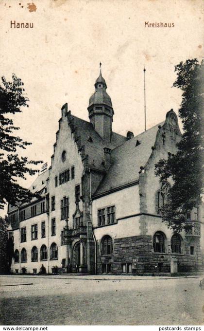 Hanau, Kreishaus, Feldpost 1917
