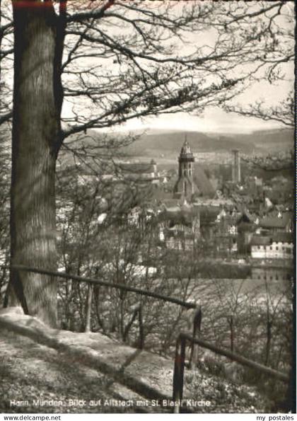 Hannoversch Muenden Muenden Kirche x 1961