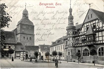 Harzgerode - Marktplatz