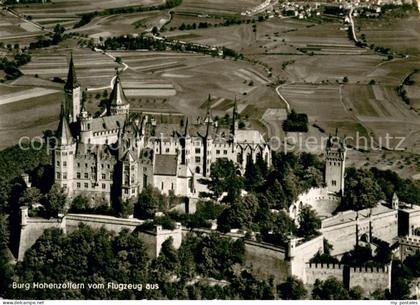 Hechingen Burg Hohenzollern Fliegeraufnahme