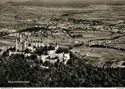 Hechingen Burg Hohenzollern Fliegeraufnahme