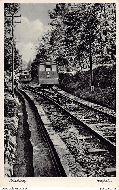 Deutschland - Heidelberg (BW) Bergbahn - Kunstverlag Edm. v. König, Heidelberg