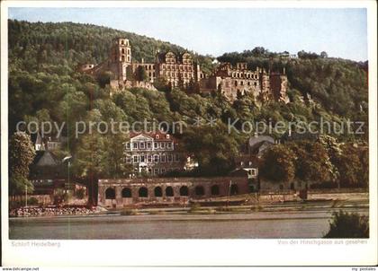 Heidelberg Neckar Schloss Heidelberg