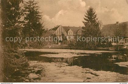 Heiligengrabe Stift Abtei mit Kirche Teich