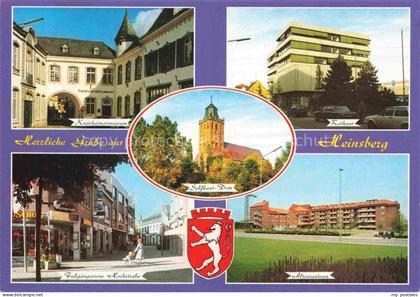 Heinsberg Rheinland NRW Kreisheimatmuseum Rathaus Fussgaengerzone Hochstrasse Al