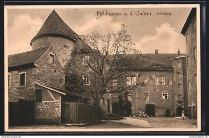 AK Heldrungen /Unstrut, Schlosshof