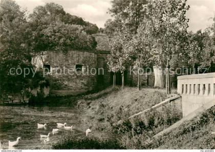Heldrungen Krummes Tor Schwanenteich
