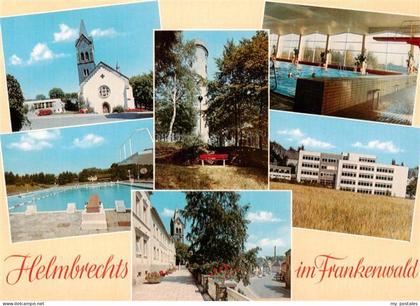 Helmbrechts Oberfranken Kirche Aussichtsturm Hallenbad Freibad
