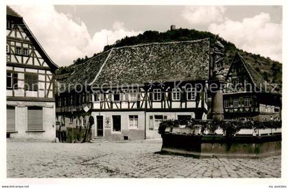 Heppenheim Bergstrasse Marktplatz Brunnen