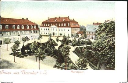 Herrnhut Marktplatz