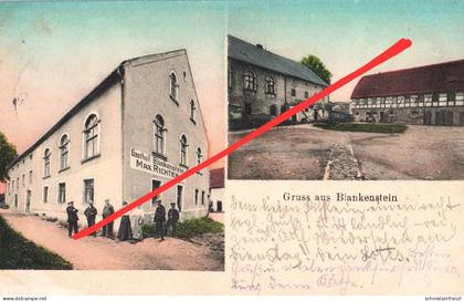 AK Blankenstein Gasthof a Helbigsdorf Neukirchen Wilsdruff Herzogswalde Steinbach Tanneberg Limbach Perne Nossen Mohorn