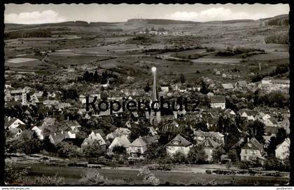 ÄLTERE POSTKARTE SCHOTTEN VOGELSBERGKREIS BLICK ÜBER DEN ORT AUF HOHERODSKOPF HESSEN cpa postcard Ansichtskarte AK
