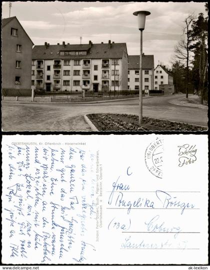 Ansichtskarte Obertshausen Neubauten - Hasenwinkel 1962