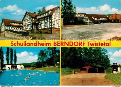 Berndorf Twistetal Schullandheim Schwimmbad
