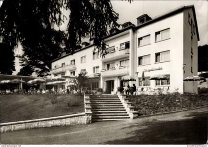 CPA Bad Orb im Main Kinzig Kreis Hessen, Hotel Atlantic, Würzburger Straße 51
