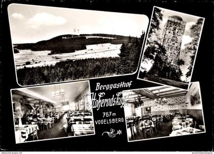 CPA Schotten im Vogelsbergkreis Hessen, Berggasthof Hoherodskopf, Vogelsberg