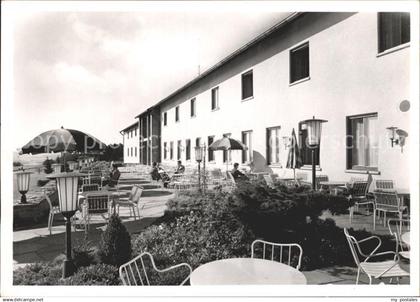 Gruenberg Hessen Sportschule Gruenberg Terrasse