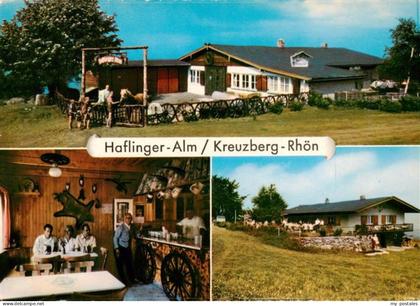 Kreuzberg Rhoen Haflinger-Alm Gaststaette Pferde Rhoen Kreuzberg Gaststube Terra