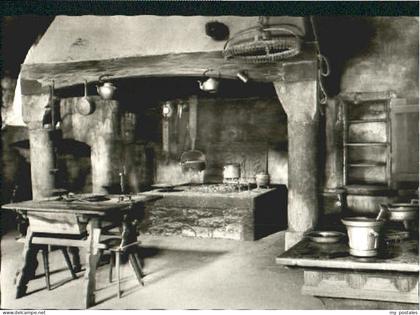 Kronberg Taunus Burg Kronberg Feuerstelle Kueche o