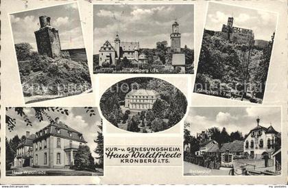 Kronberg Taunus Falkenstein Kronberg Koenigstein Haus Waldfriede Kur und Genesun