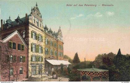 Petersberg Hessen Hotel-auf-dem-Petersberg Rheinseite Pavillon Gartenanlage Grue
