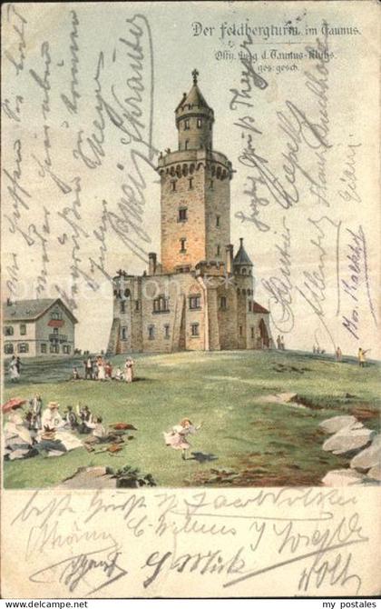 Schmitten Taunus Feldbergturm Offizielle Ausgabe des Taunus Klubs