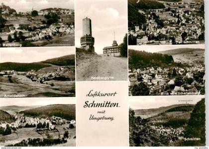 Schmitten  Taunus Reifenberg Arnoldshain Schmitten Feldbergturm Blick vom Schell