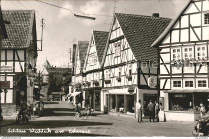 Waldeck Edersee Schloss Waldeck Dorfpartie