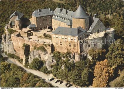 Waldeck Edersee Schloss Waldeck Fliegeraufnahme
