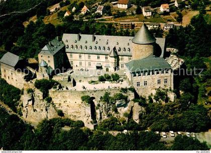 Waldeck Edersee Schloss Waldeck Fliegeraufnahme