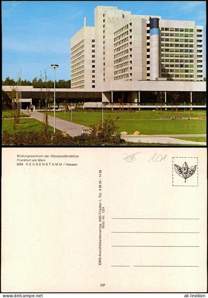 Ansichtskarte Heusenstamm Bildungszentrum der Oberpostdirektion 1980