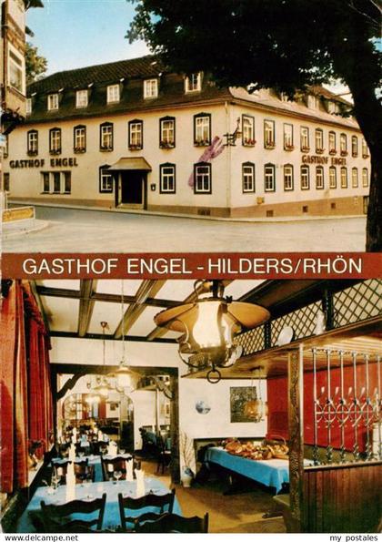 Hilders Rhoen Gasthof Engel Gastraum