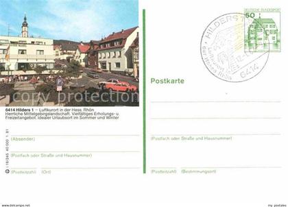 Hilders Rhoen Stadtansicht