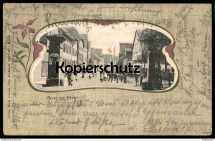 ALTE POSTKARTE GRUSS AUS HÖXTER WESTFALEN Ansichtskarte AK postcard cpa