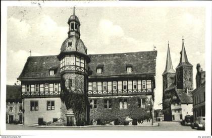 Hoexter Weser Hoexter a. d. Oberweser Rathaus x 1953
