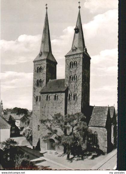 Hoexter Weser Hoexter Kirche o 1959