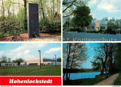 Hohenlockstedt Finnisches Ehrenmal Schule Industriegebaeude