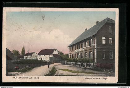 AK Hollenstedt /Leinethal, Gasthof Wilhelm Seeger