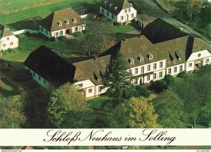 Neuhaus Solling Schloss Neuhaus Fliegeraufnahme