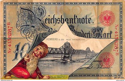 Deutschland - HOMBERG - Banknote - Neue Rheinbrücke
