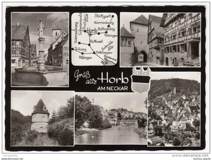 Horb old postcard not travelled bb160324