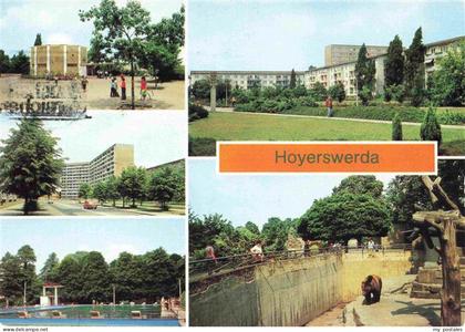 Hoyerswerda Planetarium Magistrale Am Knie Wohnkomplex Freibad Tierpark