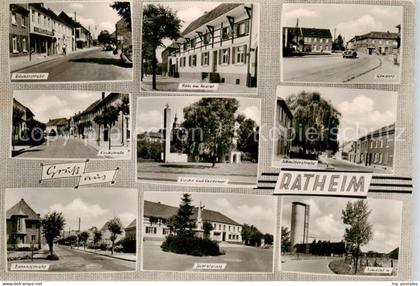 Ratheim Hueckelhoven Strassenpartien Kirche Ehrenmal Marktplatz Schacht 4