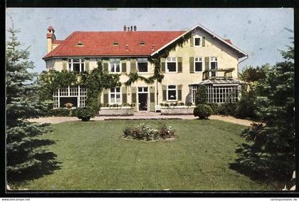 AK Hünfeld, Gasthaus Mahlertshof mit Anlagen